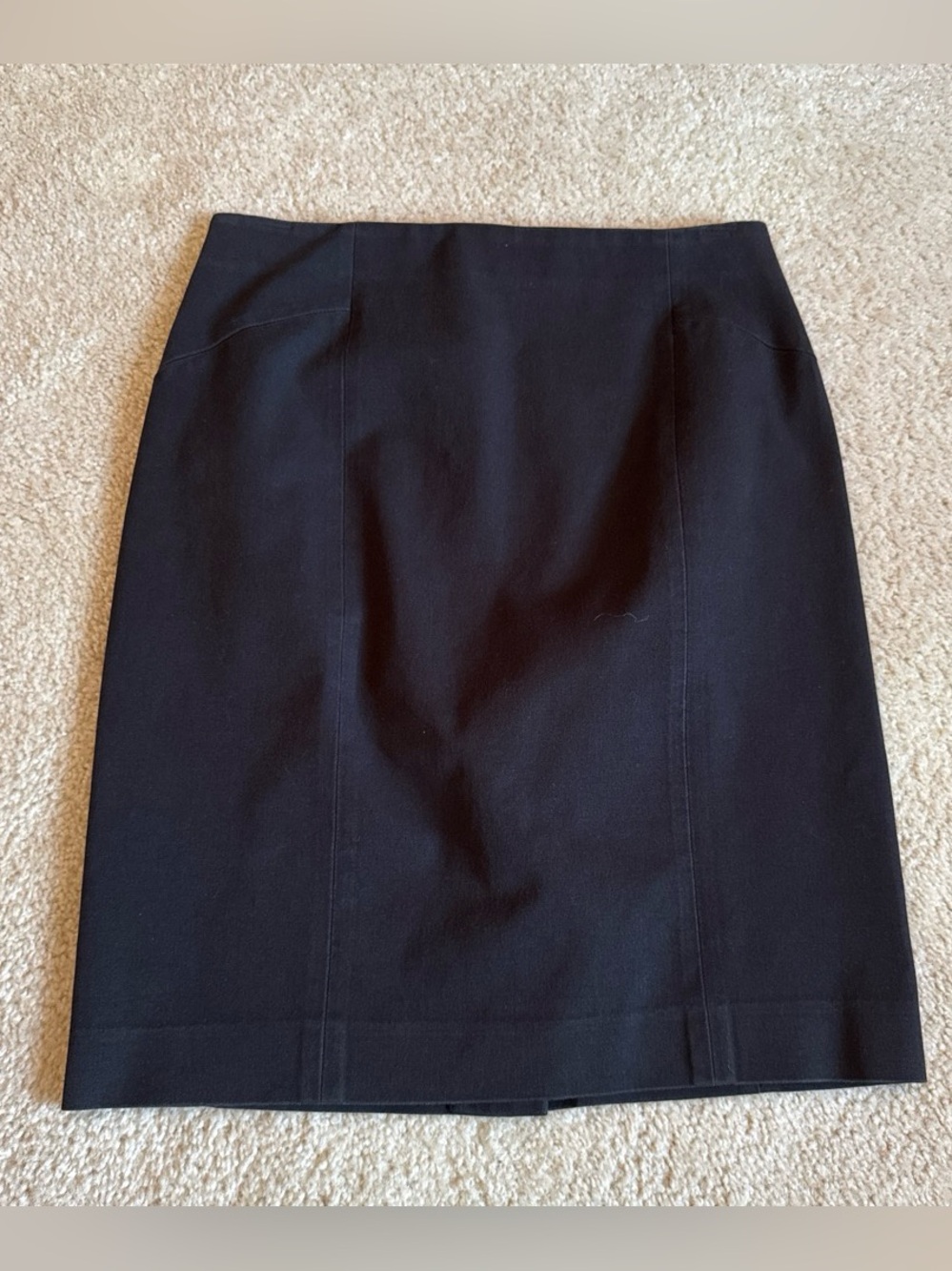 Banana Republic Black Tailored Pencil Skirt